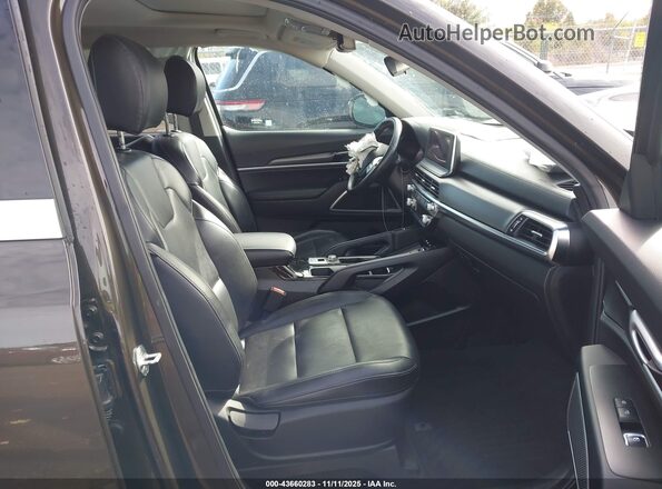 5XYP64HC6NG257894 2022 KIA TELLURIDE Brown Widok wnętrza z przodu