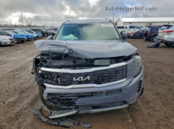 5XYP64HC8NG199920 2022 KIA TELLURIDE Blue Vista frontal