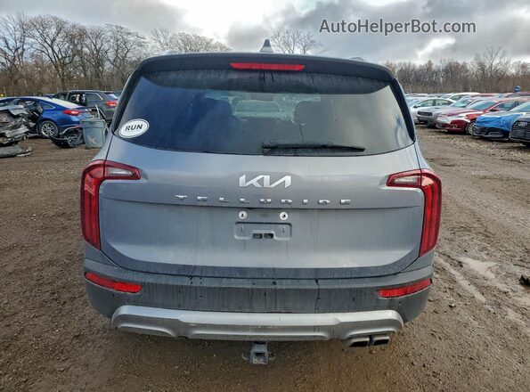 5XYP64HC8NG199920 2022 KIA TELLURIDE Blue Vista trasera