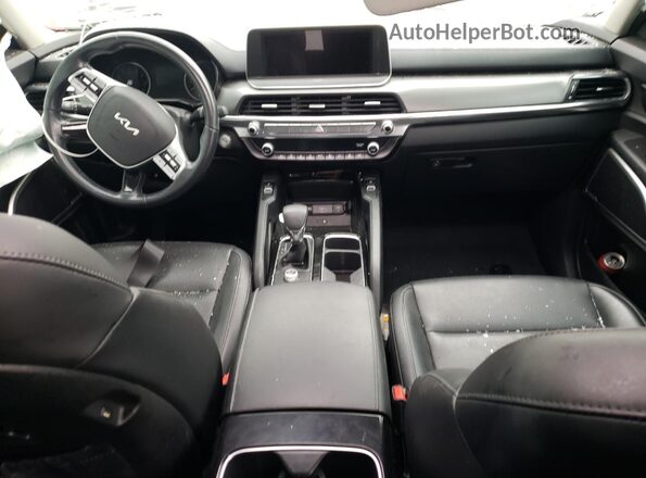 5XYP64HC9NG256884 2022 KIA TELLURIDE Gray Vista del salpicadero