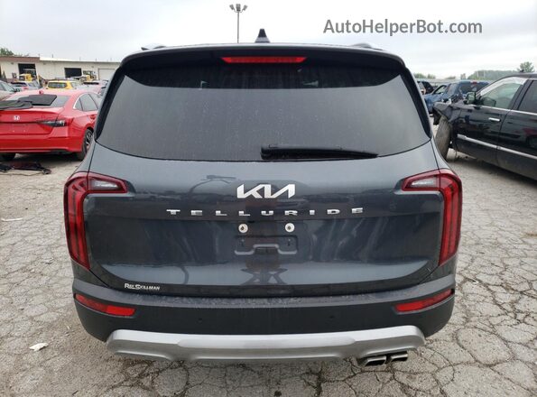 5XYP64HC9NG256884 2022 KIA TELLURIDE Gray Vista trasera