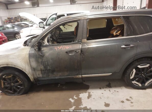 5XYP6DGC0RG520064 2024 KIA TELLURIDE Gray Vista interior de 360 grados