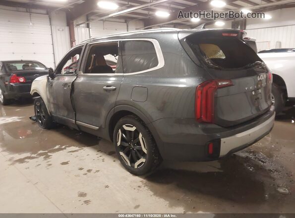5XYP6DGC0RG520064 2024 KIA TELLURIDE Gray Trasero izquierdo