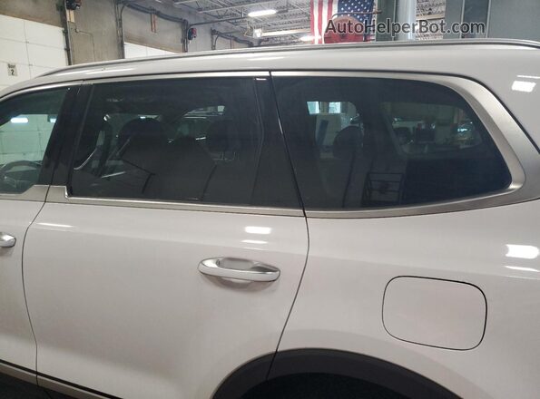 5XYP6DGC2PG329744 2023 KIA TELLURIDE White უკანა სავარძლების ხედი