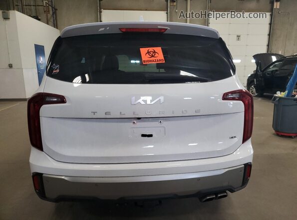 5XYP6DGC2PG329744 2023 KIA TELLURIDE White უკანა ხედი