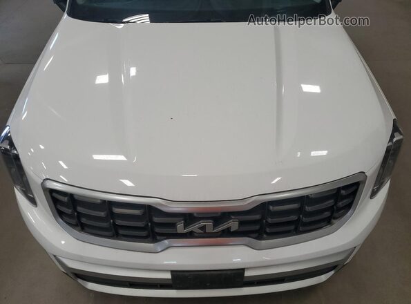 5XYP6DGC2PG329744 2023 KIA TELLURIDE White ძრავის განყოფილების ხედი