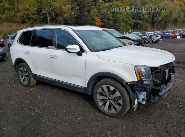 5XYP6DHC4NG263483 2022 KIA TELLURIDE Белый Передняя правая четверть