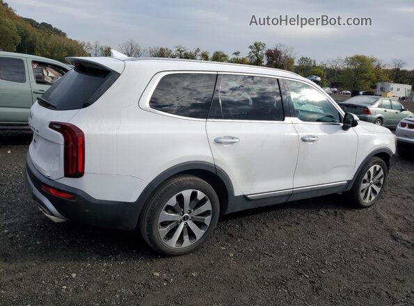 5XYP6DHC4NG263483 2022 KIA TELLURIDE Белый Задняя правая четверть