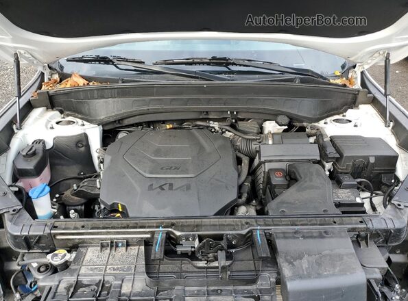 5XYP6DHC4NG263483 2022 KIA TELLURIDE Белый Вид подкапотного пространства