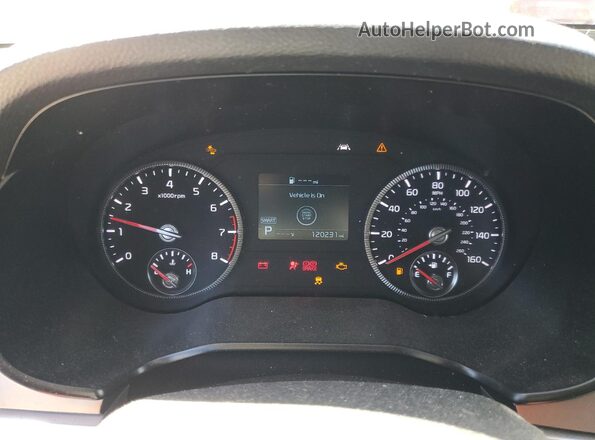 5XYP6DHC6LG057336 2020 KIA TELLURIDE Green Widok zestawu wskaźników