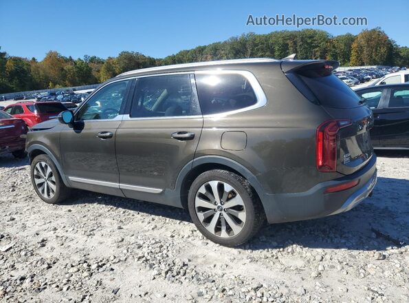 5XYP6DHC6LG057336 2020 KIA TELLURIDE Green Tył lewy