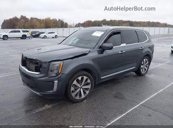 5XYP6DHC6NG211336 2022 KIA TELLURIDE Серый 