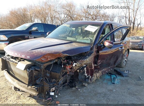 5XYP6DHC9NG200699 2022 KIA TELLURIDE Burgundy Vista frontal