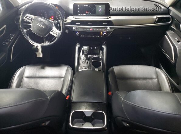 5XYP6DHCXNG296021 2022 KIA TELLURIDE White Առջևի վահանակի տեսք