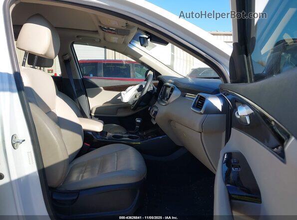 5XYPH4A52LG651234 2020 KIA SORENTO White Vista interior delantera