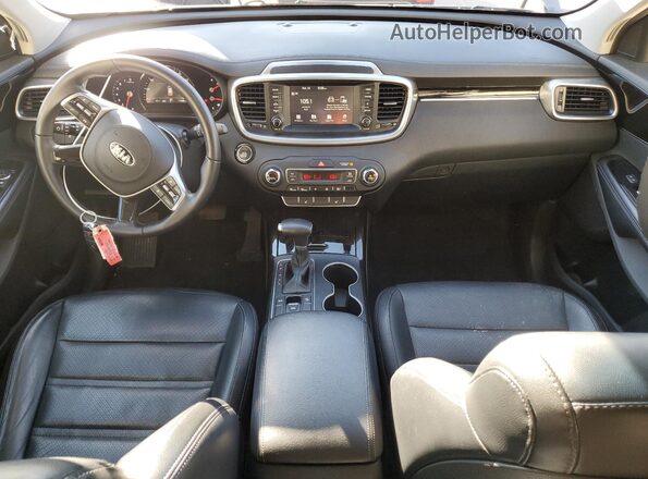 5XYPH4A54LG696076 2020 KIA SORENTO Серый Вид панели приборов