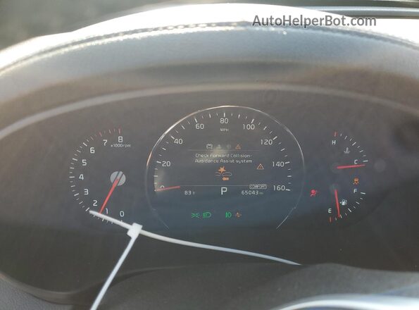 5XYPHDA54LG649954 2020 KIA SORENTO White Vista del cuadro de instrumentos