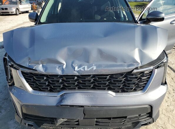 5XYRG4JC0RG300664 2024 KIA SORENTO Gray Engine compartment view