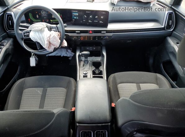 5XYRG4JC8RG306597 2024 KIA SORENTO Charcoal Առջևի վահանակի տեսք