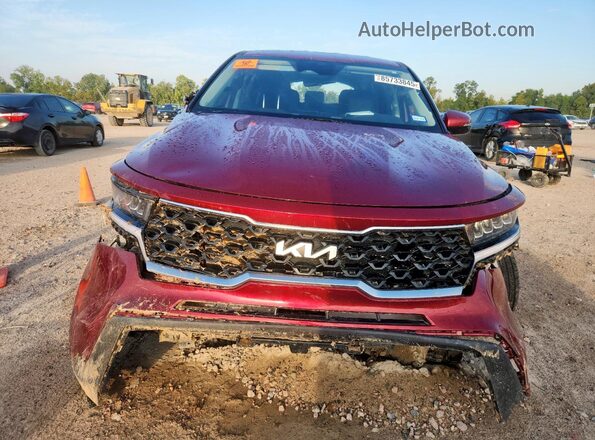 5XYRG4LC0NG083205 2022 KIA SORENTO Red Դիմացի տեսք