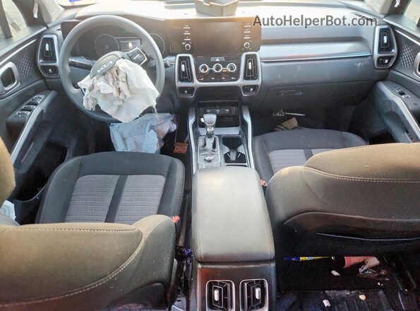5XYRG4LC0NG083205 2022 KIA SORENTO Red Առջևի վահանակի տեսք