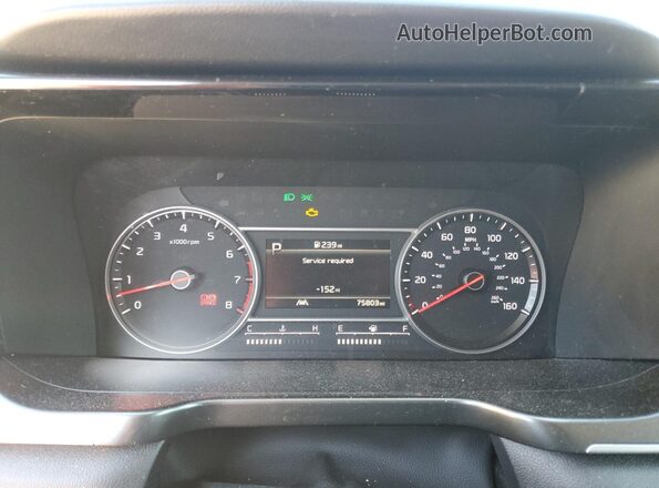 5XYRG4LC6NG088635 2022 KIA SORENTO White Սարքավորումների վահանակի տեսք