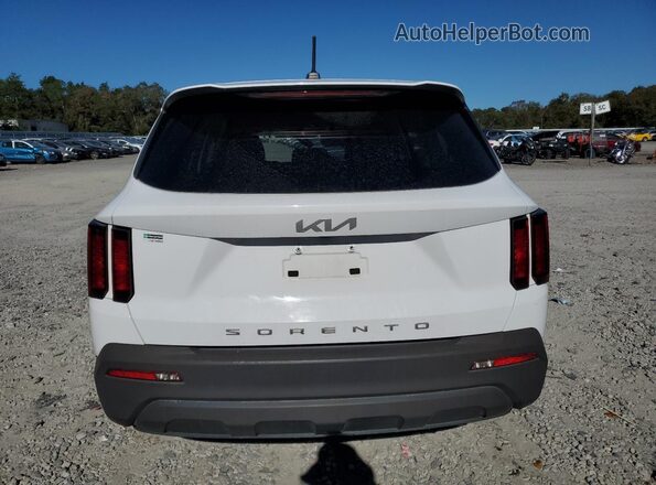 5XYRG4LC6NG088635 2022 KIA SORENTO White Հետևի տեսք