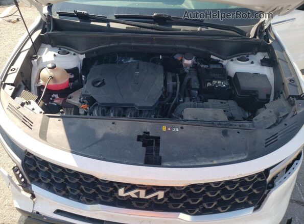 5XYRG4LC8NG131646 2022 KIA SORENTO White Vista del compartimento del motor