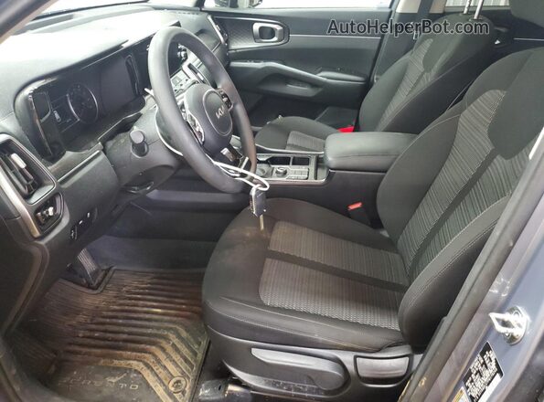 5XYRGDLC7PG178248 2023 KIA SORENTO Gray Front interior view