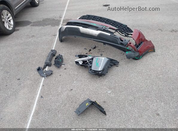 5XYRH4JF0RG274168 2024 KIA SORENTO Maroon Սարքավորումների վահանակի տեսք