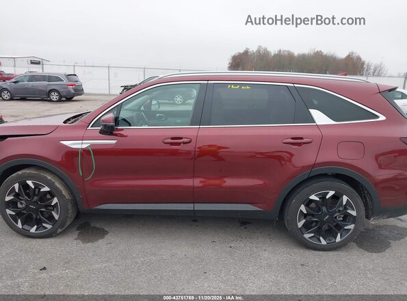 5XYRH4JF0RG274168 2024 KIA SORENTO Maroon 