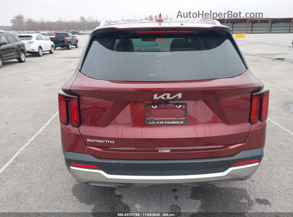 5XYRH4JF0RG274168 2024 KIA SORENTO Maroon 