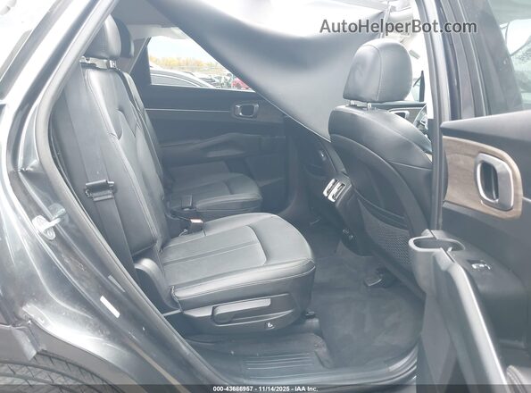 5XYRHDLF2NG117779 2022 KIA SORENTO Gray VIN կոդի պիտակի տեսք