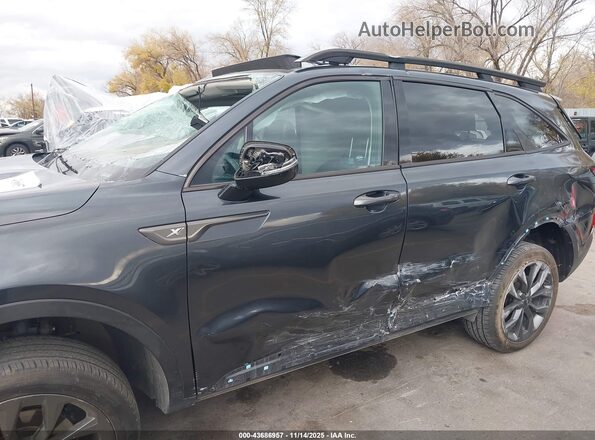 5XYRHDLF2NG117779 2022 KIA SORENTO Gray Դիմացի տեսք