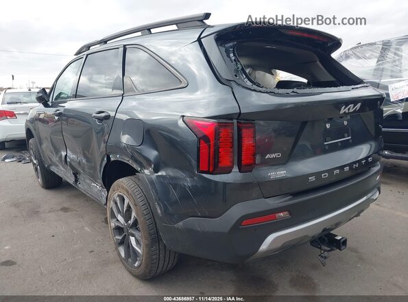 5XYRHDLF2NG117779 2022 KIA SORENTO Gray Հետևի ձախ