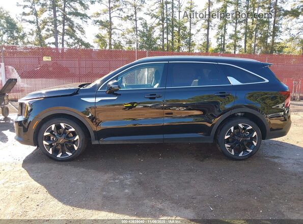 5XYRK4JF5RG269792 2024 KIA SORENTO Black Սալոնի 360 աստիճան տեսք