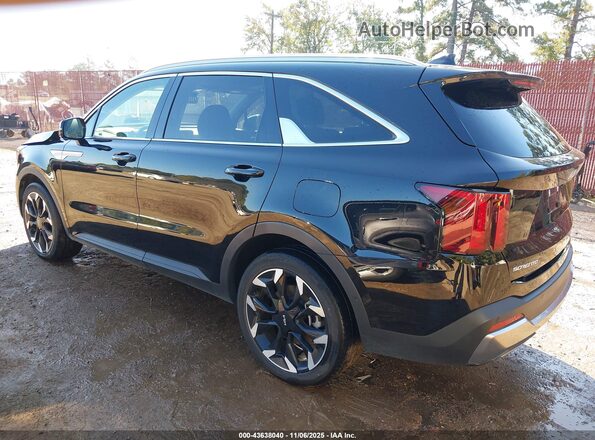 5XYRK4JF5RG269792 2024 KIA SORENTO Black Հետևի ձախ