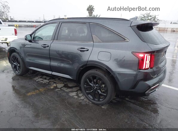 5XYRK4LF4NG088707 2022 KIA SORENTO Black Հետևի ձախ