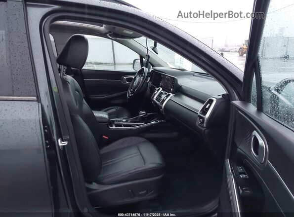 5XYRK4LF4NG088707 2022 KIA SORENTO Black Սալոնի դիմացի տեսք
