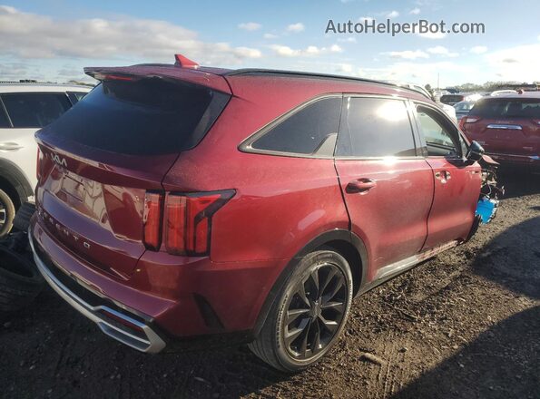 5XYRKDLF7NG108240 2022 KIA SORENTO Red Trasero derecho