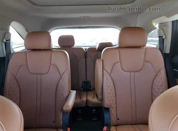 5XYRKDLFXNG108491 2022 KIA SORENTO Зеленый Вид задних сидений