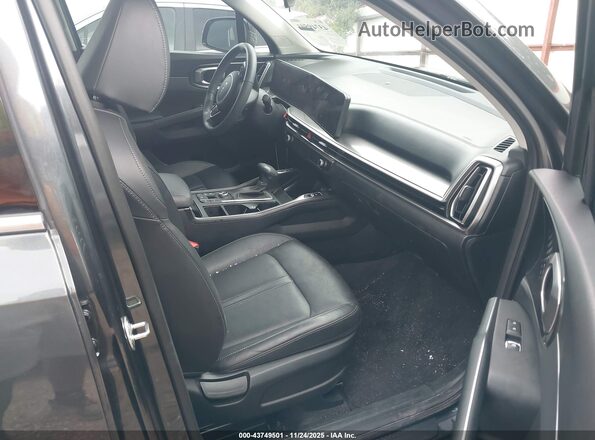 5XYRL4JC8RG301556 2024 KIA SORENTO Серый Вид салона спереди