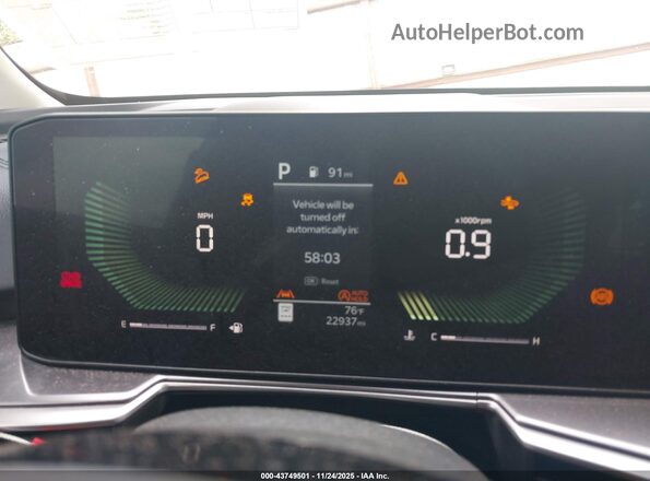 5XYRL4JC8RG301556 2024 KIA SORENTO Серый Вид задних сидений