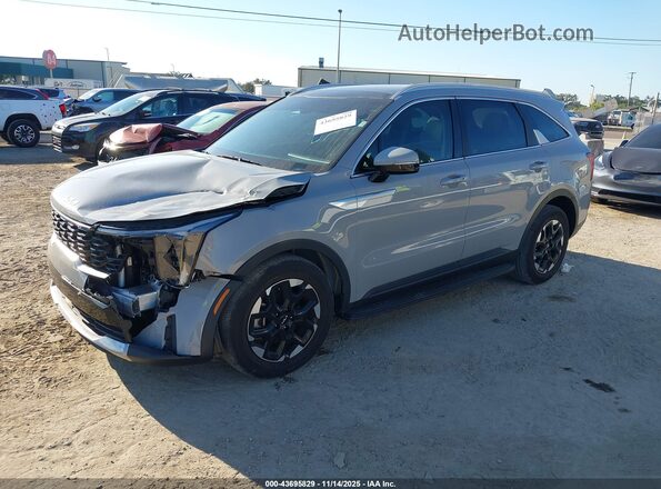 5XYRL4JCXRG282380 2024 KIA SORENTO Gray Передня ліва чверть