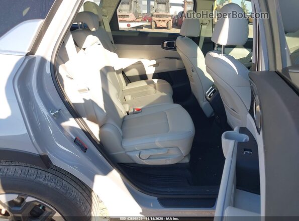 5XYRL4JCXRG282380 2024 KIA SORENTO Gray Вид наклейки з VIN-кодом