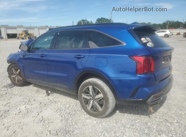 5XYRL4LC1MG002772 2021 KIA SORENTO Blue Հետևի ձախ