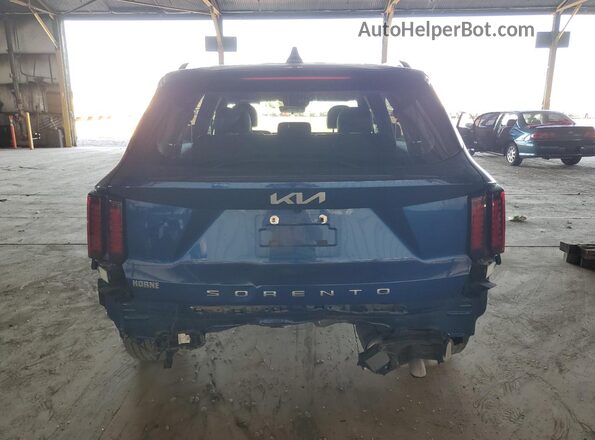 5XYRL4LC1NG082981 2022 KIA SORENTO Синий Вид сзади
