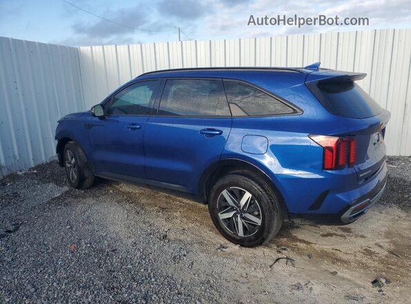 5XYRL4LC2PG241896 2023 KIA SORENTO Blue Trasero izquierdo