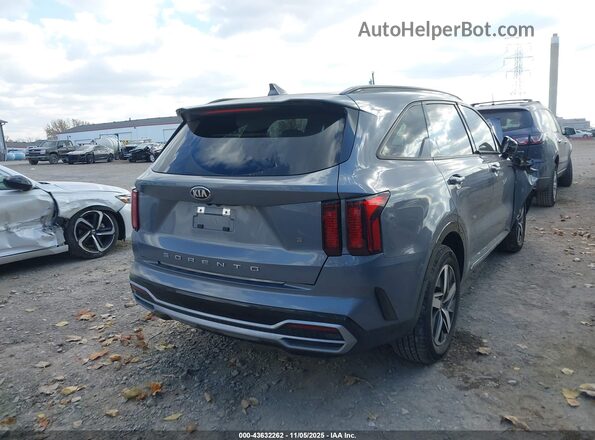 5XYRL4LC3MG060656 2021 KIA SORENTO Gray Rear right