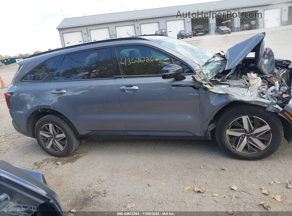 5XYRL4LC3MG060656 2021 KIA SORENTO Gray 360 interior view